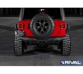 REAR BUMPER JEEP WRANGLER JL (2018-) פגוש אחורי לגיפ