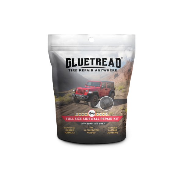 ערכת GlueTread לתיקון דופן הצמיג - Full-Size