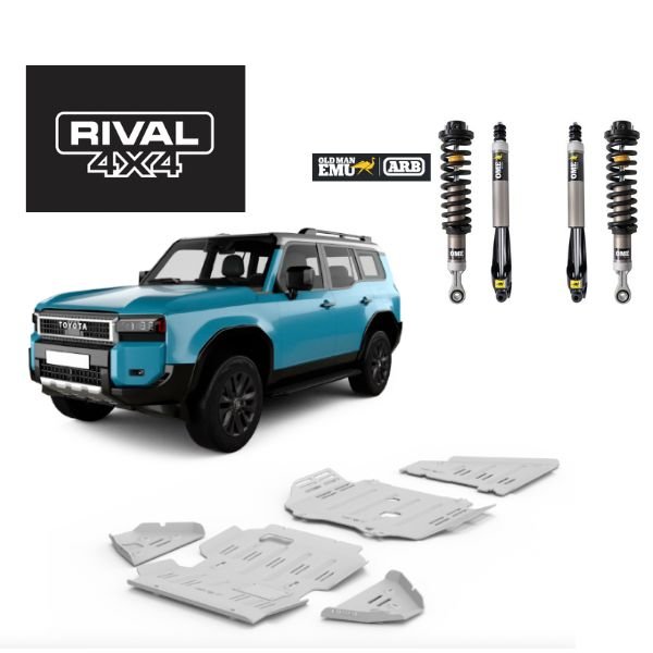 חבילת Legend-Shield ללנד קרוזר 250 | הגבהה OME MT64 ומיגון RIVAL